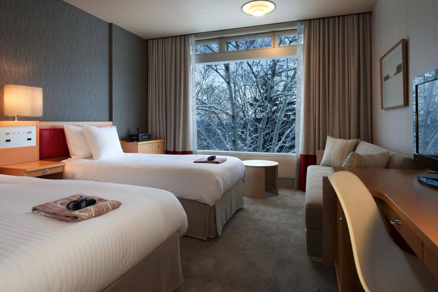 Green Leaf Hotel Deluxe Twin Room SamuraiSnow